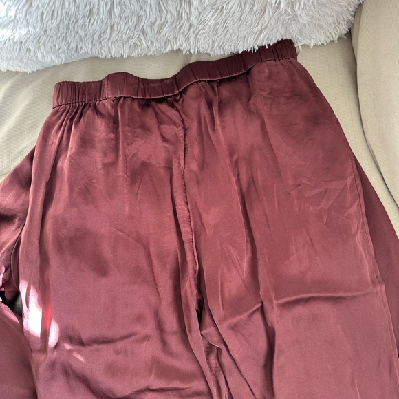 Sleeping With Jacques Silk Tuxedo Suit Chocolate Brown US 4 S - Picture 7 of 7